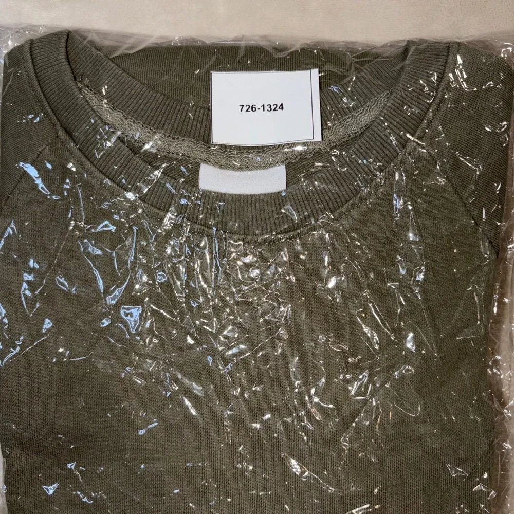 Columbia Mens XXL Olive Green Raglan Logo Crewneck Sweatshirt XM0891